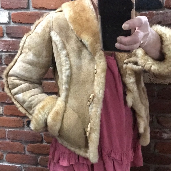 Western Shearling Jackets & Blazers - Sheepskin Coat Winter Western Leather vintage